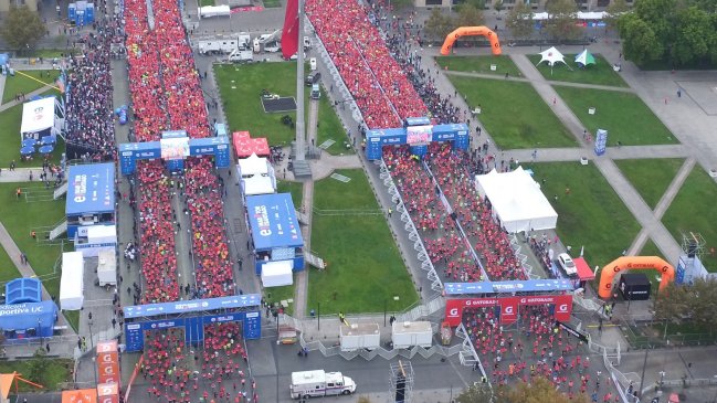 Se agotaron los cupos para el Maratón de Santiago 2017