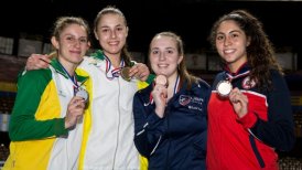 Arantza Inostroza consiguió medalla de bronce en el Campeonato Panamericano de Esgrima