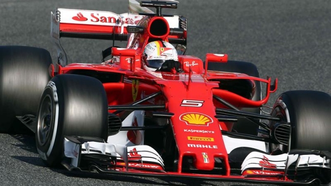 Sebastian Vettel batió el récord de Valtteri Bottas en Montmeló