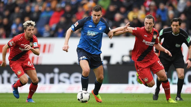 Bayer Leverkusen cayó como visita ante Hoffenheim