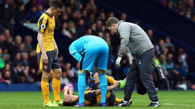 Wenger comunicó lesión de Alexis: Su tobillo no se ve nada bien, su estado es terrible