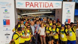 Más de 800 corredores se dieron cita en carrera Mapocho Río Arriba