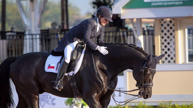 Equitadora chilena Virginia Yarur terminó en el segundo lugar en Concurso FEI en EE.UU.