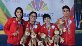 Chile ganó tres oros en natación en inicio de los Juegos Parapanamericanos Juveniles