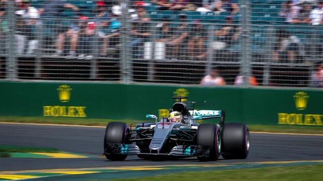 Lewis Hamilton fue el más rápido en los segundos entrenamientos libres de Australia