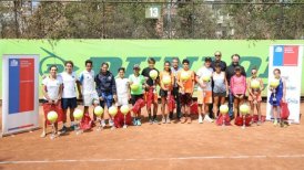 Copa IND coronó a campeones infantiles de tenis