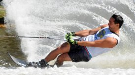 Felipe Miranda revalidó su título al coronarse campeón nacional de esquí náutico 2017