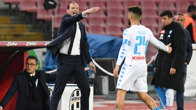 Técnico de Juventus: Napoli juega de forma parecida a Barcelona