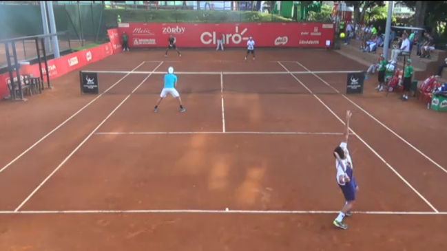 Jorge Montero pasó a la final de dobles en Qatar