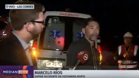 Marcelo Ríos respondió con poca amabilidad a periodista en vivo