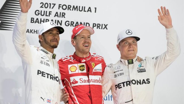 Sebastian Vettel reveló su estrategia para imponerse a los Mercedes y ganar el GP de Bahrein