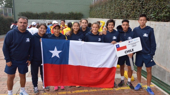 Chile terminó sexto en el Sudamericano de tenis sub 16