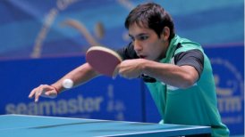 Manuel Moya avanzó al cuadro principal en el Chile Open de tenis de mesa