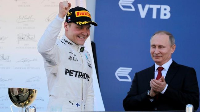 Valtteri Bottas logró su primera victoria en la Fórmula 1 al quedarse con el GP de Rusia