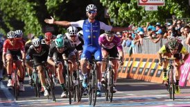Colombiano Gaviria dio el golpe en la quinta etapa del Giro