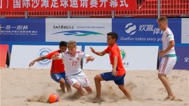 Selección chilena de fútbol playa cayó en su estreno en torneo internacional chino