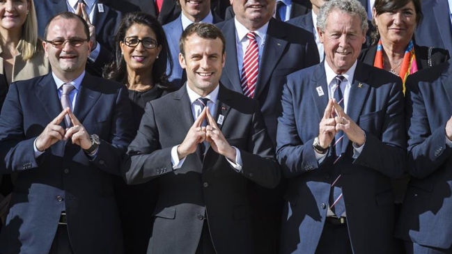 Macron recibió a la comisión evaluadora de la candidatura olímpica París 2024