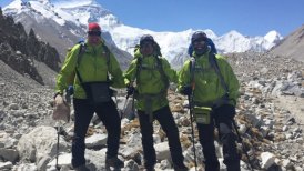 Expedición chilena regresó al Campo Base tras alcanzar la cumbre del Everest