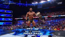 Jinder Mahal venció a Randy Orton para ganar el título mundial de WWE en Backlash