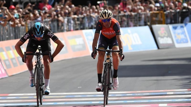 Vincenzo Nibali puso su firma ganadora a la decimosexta etapa del Giro