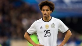 Alemania perdió a Leroy Sané para la Copa Confederaciones