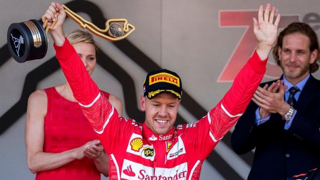 Sebastian Vettel consiguió un nuevo triunfo para Ferrari en el Gran Premio de Mónaco