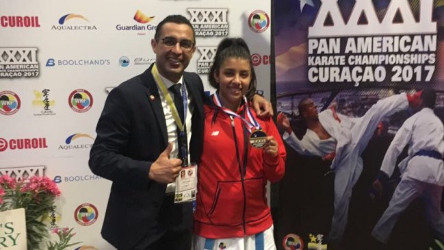 Carolina Videla ganó una medalla de oro en el Panamericano de karate