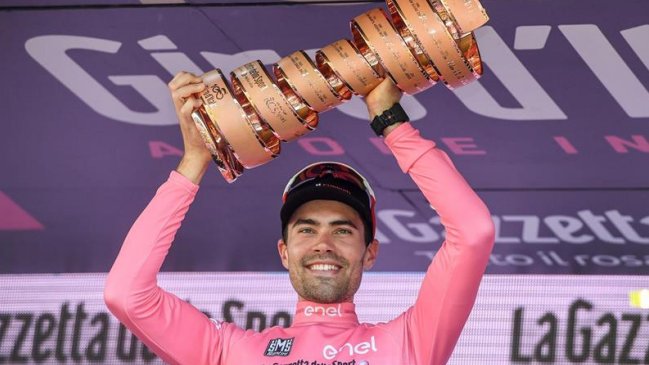 Tom Dumoulin, tras ganar el Giro de Italia: Es una locura, algo increíble