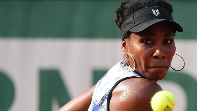 Venus Williams venció a Qiang Wang y avanzó a la siguiente ronda de Roland Garros