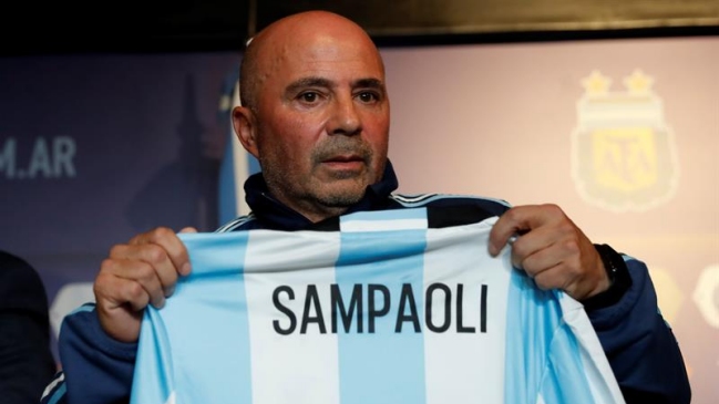 Sampaoli en su presentación como DT de Argentina: "Esto es cumplir un sueño"