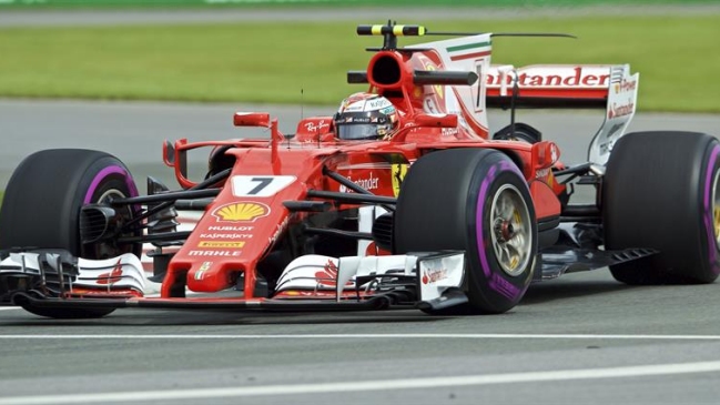 Kimi Raikkonen se impuso en la segunda sesión de entrenamientos en Canadá