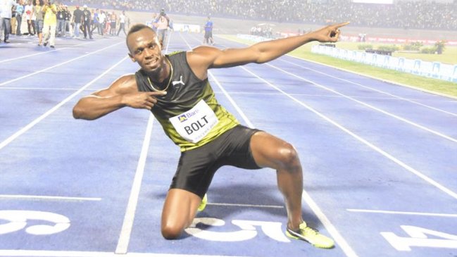 Usain Bolt dijo adiós a los fanáticos jamaicanos con un triunfo en el Racers Grand Prix
