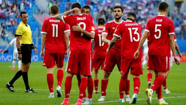 Rusia festejó tras dominar con soltura a Nueva Zelanda en el arranque de la Copa Confederaciones
