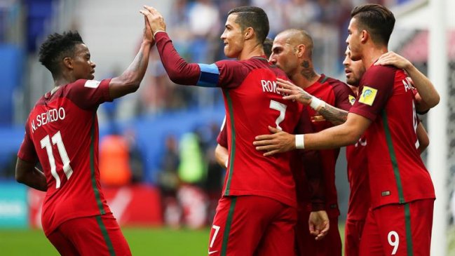 Portugal aplastó a Nueva Zelanda y se quedó con el primer lugar del Grupo A en la Confederaciones