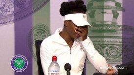 Venus Williams rompió en llanto en rueda de prensa al recordar el accidente fatal que protagonizó