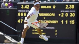 Kei Nishikori y Jo-Wilfried Tsonga avanzaron a la tercera ronda de Wimbledon