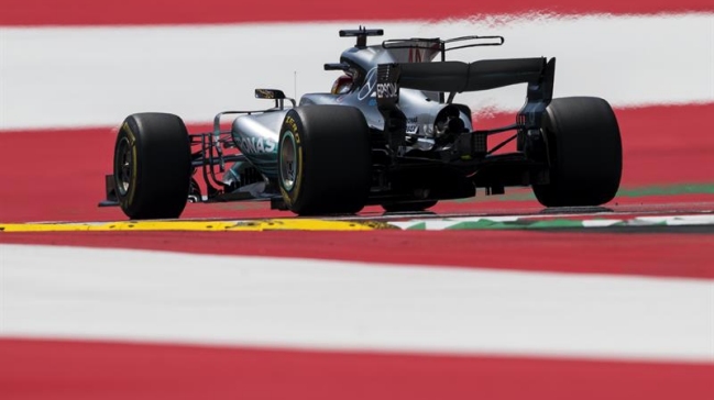 Lewis Hamilton fue el más rápido en la primera práctica de Austria