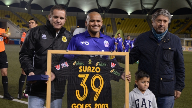Humberto Suazo regresó al gol en derrota de San Antonio Unido ante San Luis