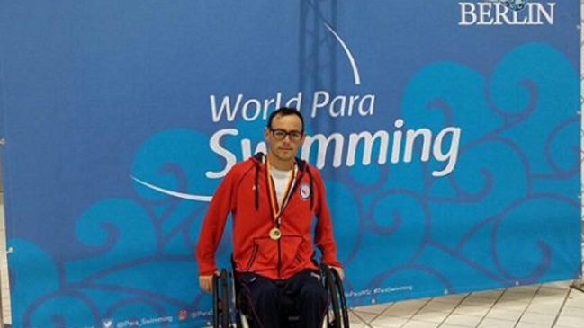 El chileno Alberto Abarza es el nuevo número uno del mundo de natación paralímpica