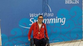 El chileno Alberto Abarza es el nuevo número uno del mundo de natación paralímpica