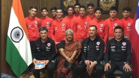Embajadora de India en Chile recibió a la selección sub 17 que jugará el Mundial