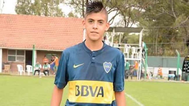 Promesa juvenil de Boca Juniors trabaja junto a la selección chilena sub 17