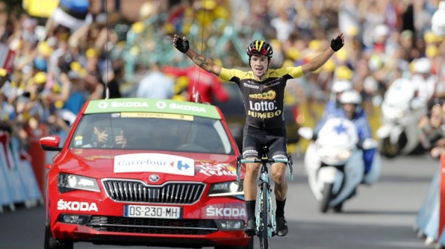 Tour de Francia: Primoz Roglic ganó en Los Alpes y Froome sigue de líder