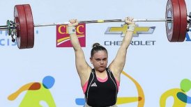 María Fernanda Valdés logró dos medallas de oro en Panamericano de Pesas