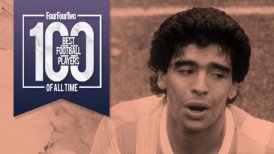 Maradona y Messi encabezaron nuevo listado con los 100 mejores futbolistas de la historia