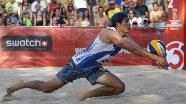 Los Grimalt lograron su segunda victoria y avanzaron en el Mundial de Voleibol Playa