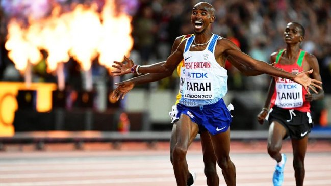 El británico Mo Farah ganó la primera medalla de oro del Mundial de Atletismo 2017