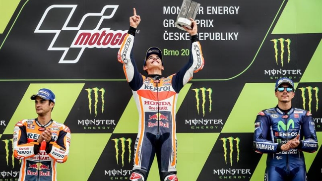 Marc Márquez se quedó con GP de República Checa en MotoGP