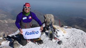 Hernán Leal llegó a la cumbre del monte Elbrus en Rusia