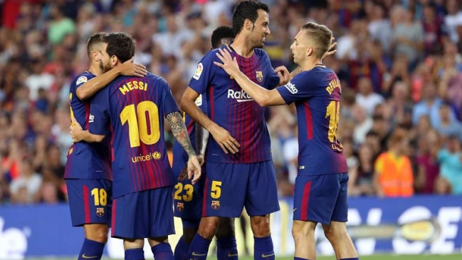 FC Barcelona goleó a Chapecoense en emotivo duelo por el Trofeo "Joan Gamper"
